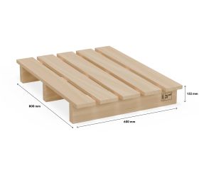 Halve pallet hout 60x80cm 
